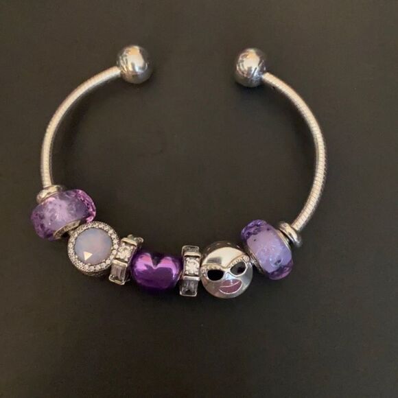 Pandora clear ice cube spacer charm - set of 2 - Picture 4 of 6